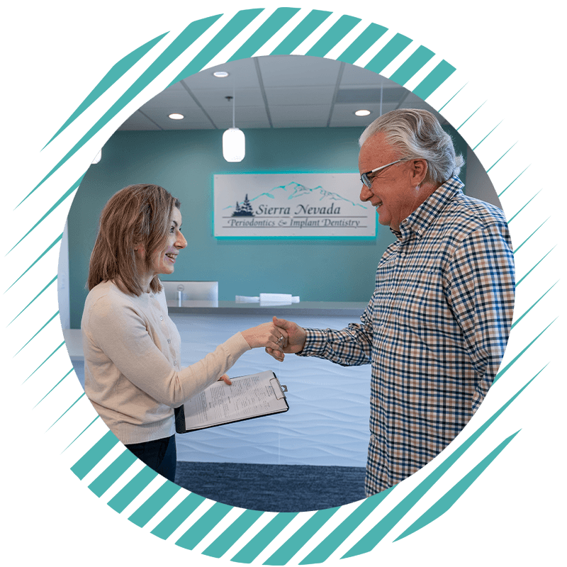implant candidate being welcome